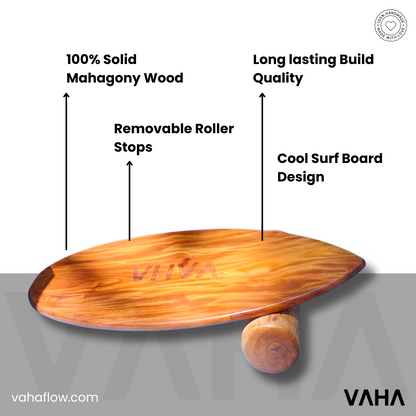 VAHA Premium Board - With Adjustable Stoppers